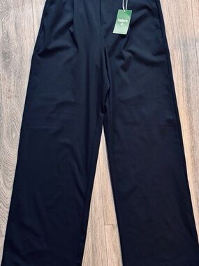 HALARA Black Boot Cut Wide-Leg Women's Pants S tall snatched